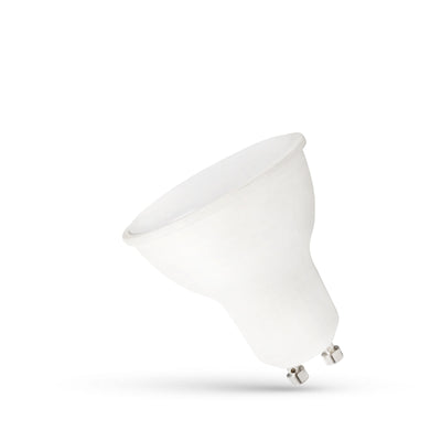 Foco Spectrum LED GU10 8W 230V 4000K blanco neutro 680 lúmenes haz 110° no regulable