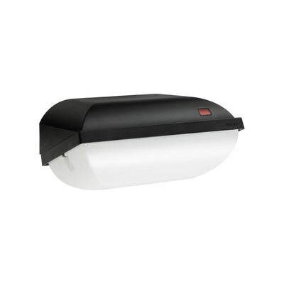 Philips CoreLine FWC Aplique de pared LED 9W 3000K 900 lúmenes IP54 IK08 Negro no regulable con fotocélula