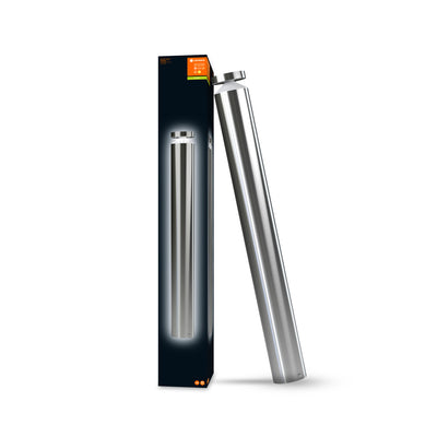 Ledvance ENDURA Style Cylinder 80cm LED acero inoxidable aplique de exterior 6W 3000K IP44 Blanco Cálido
