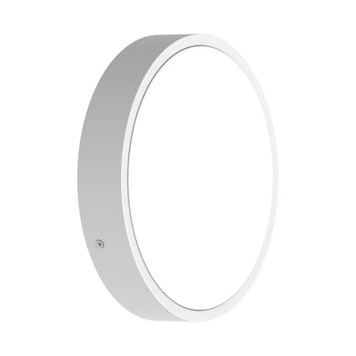 Plafón LED redondo 250P, 10.5W, 1220 lúmenes, CCT conmutable 3000K/4000K, IK10, carcasa de aluminio blanco