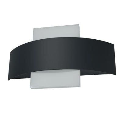 Ledvance ENDURA Style Shield Square Aplique de Pared LED 11W 3000K Gris Oscuro IP44 IK05 Exterior Montaje en Superficie