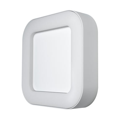 Ledvance ENDURA Style Square Aplique de Pared LED 13.5W 3000K 220-240V IP44 IK07 Blanco para Exterior de Montaje en Superficie