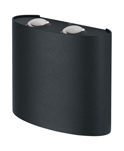 Aplique de pared LED Ledvance ENDURA Style UpDown Deco II 11W 3000K Gris Oscuro IP44 iluminación exterior