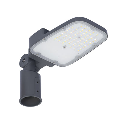 Ledvance farola LED 30W 6500K 4050 lúmenes IP66 IK08 Gris, cuerpo de aluminio, montaje en poste iluminación exterior