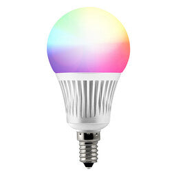 MIBOXER Lámpara LED E14 5W RGB+CCT bombilla inteligente con control remoto e iluminación colorida para tu hogar