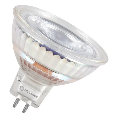 Foco LED de alto rendimiento GU5.3 MR16 6.8W 621 lúmenes 36D 4000K Blanco frío regulable alto CRI reemplaza 50W