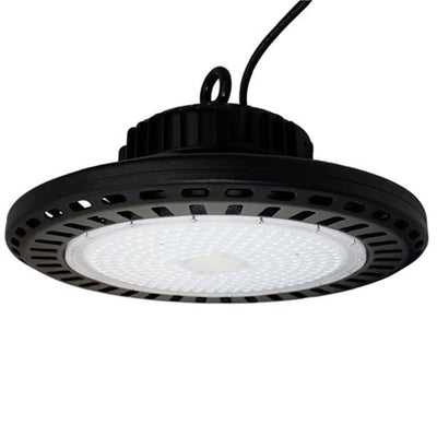 LCB LED UFO bahía alta 150W, 22500 lúmenes, color de luz opcional, garantía de 5 años