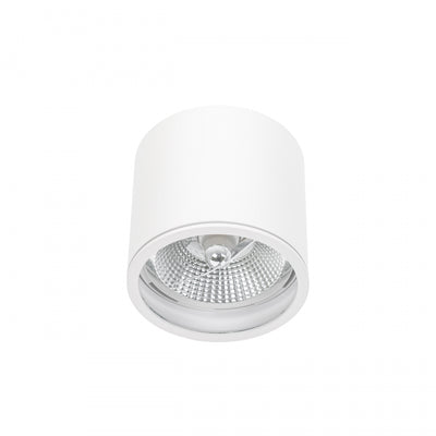 Lámpara de techo de superficie Spectrum CHLOE AR111 GU10 IP65 Aluminio Blanco 250V Interior Exterior