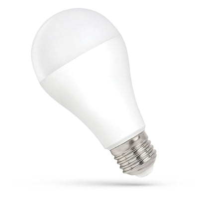 Bombilla Spectrum LED A65 E27 230V 20W Blanco Cálido 3000K GLS 2300 lúmenes IP20 >80CRI No Regulable
