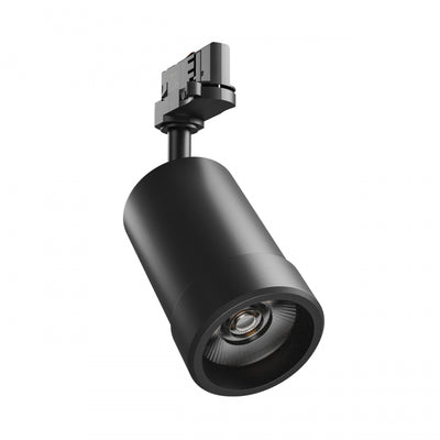 Spectrum PAVA BASIC Foco LED de carril 20W CCT 230V Trifásico 20-45° Negro IP20 2225 lúmenes CRI 80