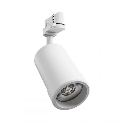 Spectrum PAVA BASIC Foco de Carril LED 20W CCT 230V 3-Fases Blanco 2225 lúmenes 20-45° IP20 CRI 80