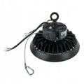 Tsong LED High Bay UFO 100W 15000 lúmenes regulable 1-10V 3000K CRI 80 Chip Philips IP20 CE RoHS Negro
