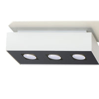 Plafondspot MONO 3 white LED lamp with 50W max wattage
