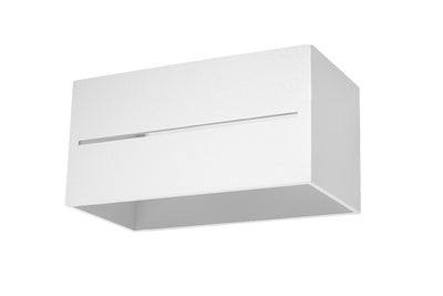 Sollux Lighting LED wall lamp LOBO MAXI white, 50W, CRI 80-89, IP20, 220-240V