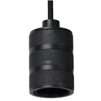 Lámpara colgante Lucide JOVA Negro y Oro, casquillo 1xE27, altura ajustable, diseño de metal, colgante interior IP20