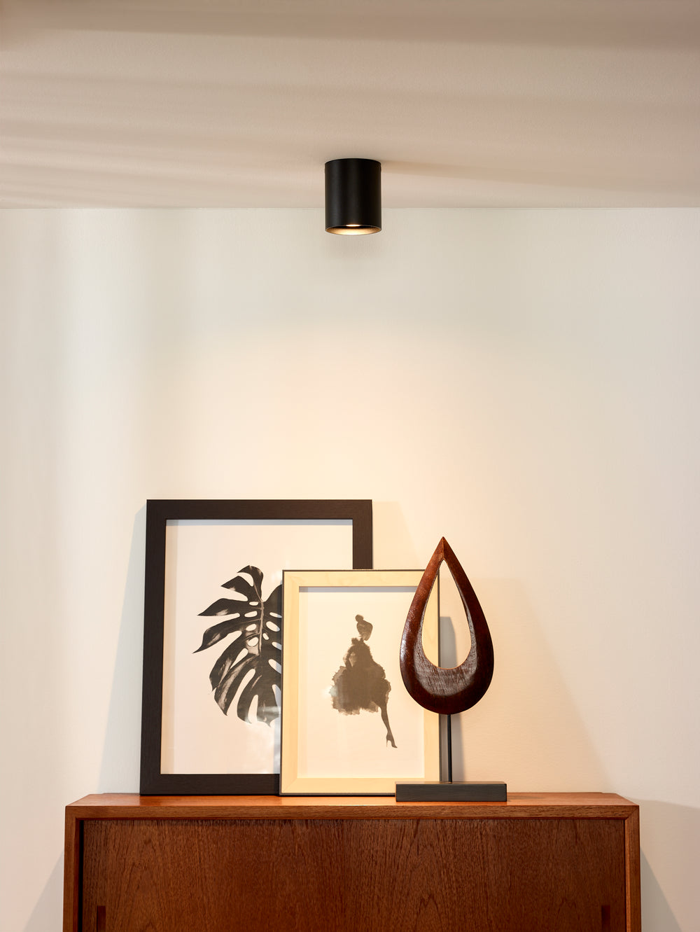 Lucide BODI foco de techo LED Negro 1xGU10 orientable IP20 aluminio 80x80x95mm