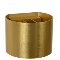 Lucide XIO aplique LED regulable G9 3.5W 2700K ángulo de haz ajustable Latón Dorado Mate IP20