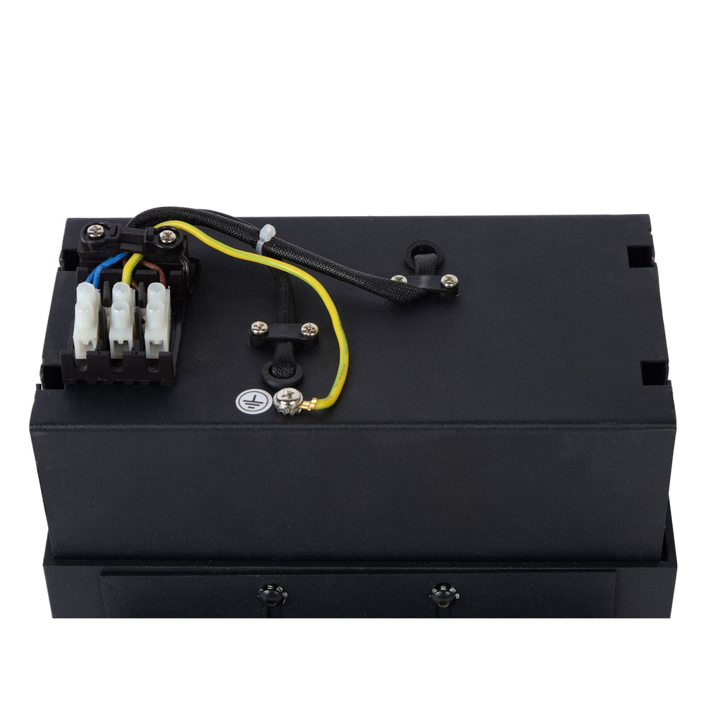 Foco empotrado TRIMLESS Lucide 2xGU10 Negro, carcasa de aluminio, IP20, regulable, 220-240V