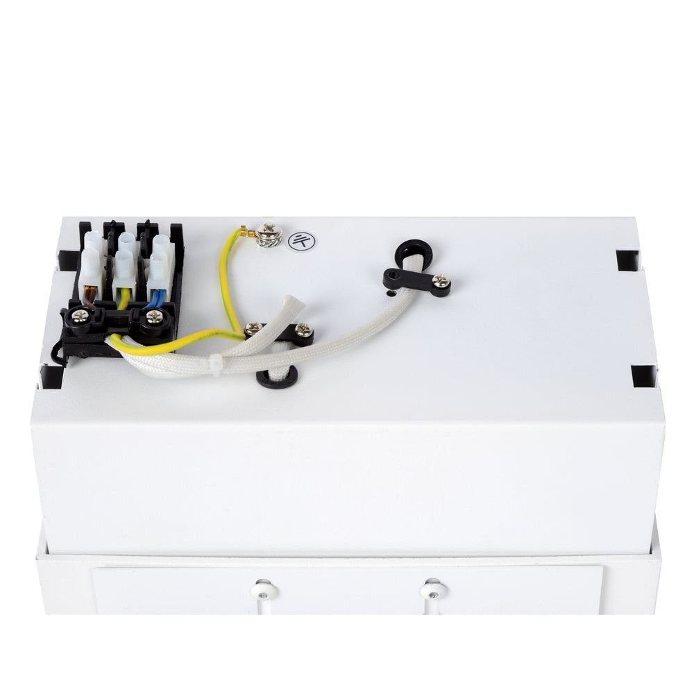 Lucide TRIMLESS recessed spot light 2xGU10, aluminium, tiltable, dimmable, IP20, White, 185x97mm