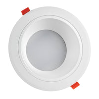 Foco empotrado LED Spectrum 30W 230V 3000K 2250 lúmenes Blanco IP20 haz de 90° iluminación de techo interior