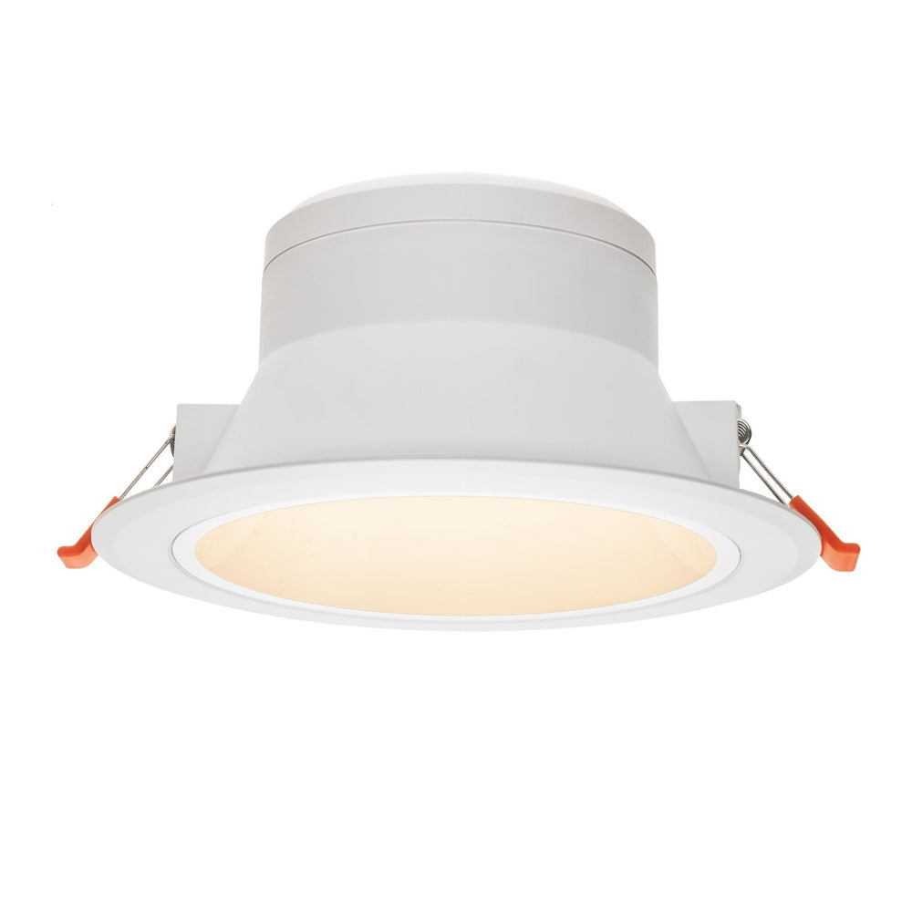 Foco empotrado LED Spectrum 30W 230V 3000K 2250 lúmenes Blanco IP20 haz de 90° iluminación de techo interior