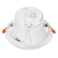 Downlight empotrado LED Spectrum 25W 230V 3000K blanco cálido 1875 lúmenes haz 90° IP20 Blanco 230mm