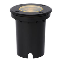 Lucide BILTIN foco empotrado LED IP67 Negro Arena Mate Ø108mm GU10 220-240V luz enterrada exterior