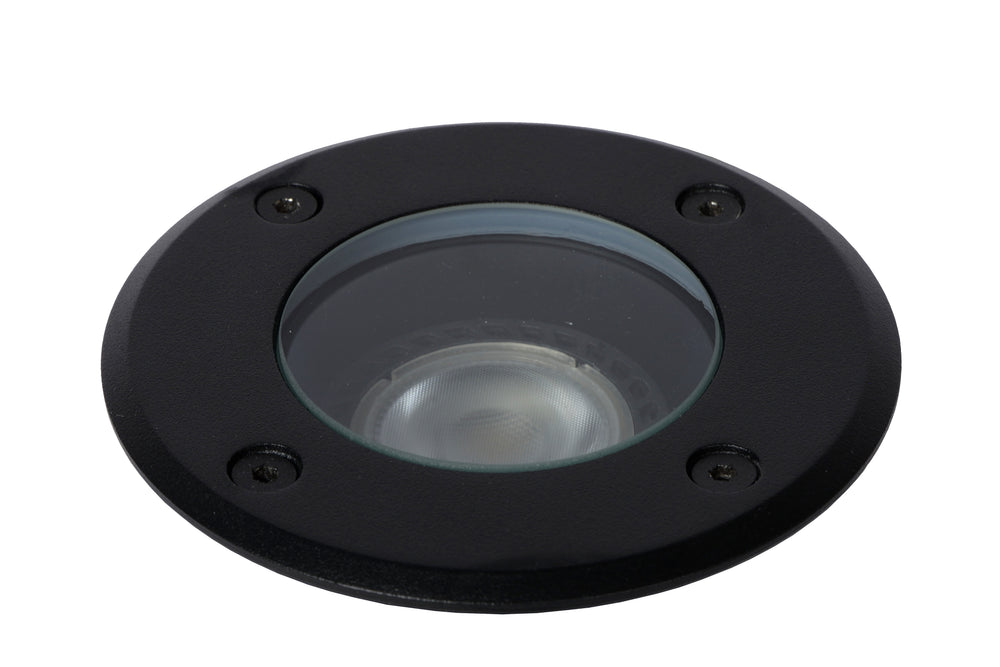 Lucide BILTIN foco empotrado LED IP67 Negro Arena Mate Ø108mm GU10 220-240V luz enterrada exterior