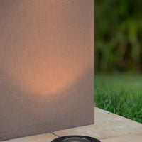 Lucide BILTIN foco empotrado LED IP67 Negro Arena Mate Ø108mm GU10 220-240V luz enterrada exterior