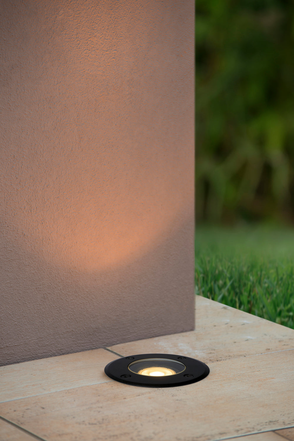 Lucide BILTIN foco empotrado LED IP67 Negro Arena Mate Ø108mm GU10 220-240V luz enterrada exterior