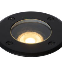Lucide BILTIN foco empotrado LED IP67 Negro Arena Mate Ø108mm GU10 220-240V luz enterrada exterior