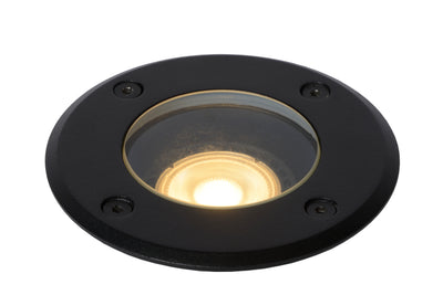 Lucide BILTIN foco empotrado LED IP67 Negro Arena Mate Ø108mm GU10 220-240V luz enterrada exterior
