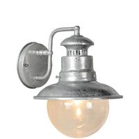 Lucide FIGO aplique de pared interior exterior redondo 215mm casquillo E27 IP44 acero galvanizado acabado negro