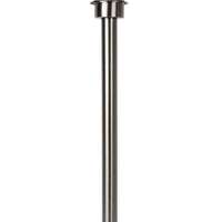 Lucide Zico poste de farol exterior, IP44 acero inoxidable, 1xE27 60W máx, 1000mm altura diseño clásico