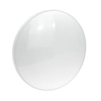 Lámpara de techo LED Spectrum Ø320mm 24W 3000K 1650 lúmenes IP54 IK04 interior exterior Carcasa blanca