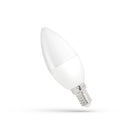 Lámpara de vela LED Spectrum casquillo E14 1W reemplaza 10W 3000K blanco cálido 90 lúmenes 17000 horas