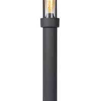 Lucide LORI lámpara de enchufe LED para exterior con casquillo E27, IP44, sensor día noche, 220-240V, 800mm Antracita