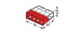 WAGO LED connector 4-pole 0.5-2.5mm² IP20 quick wiring terminal block CE RoHS 220-240V