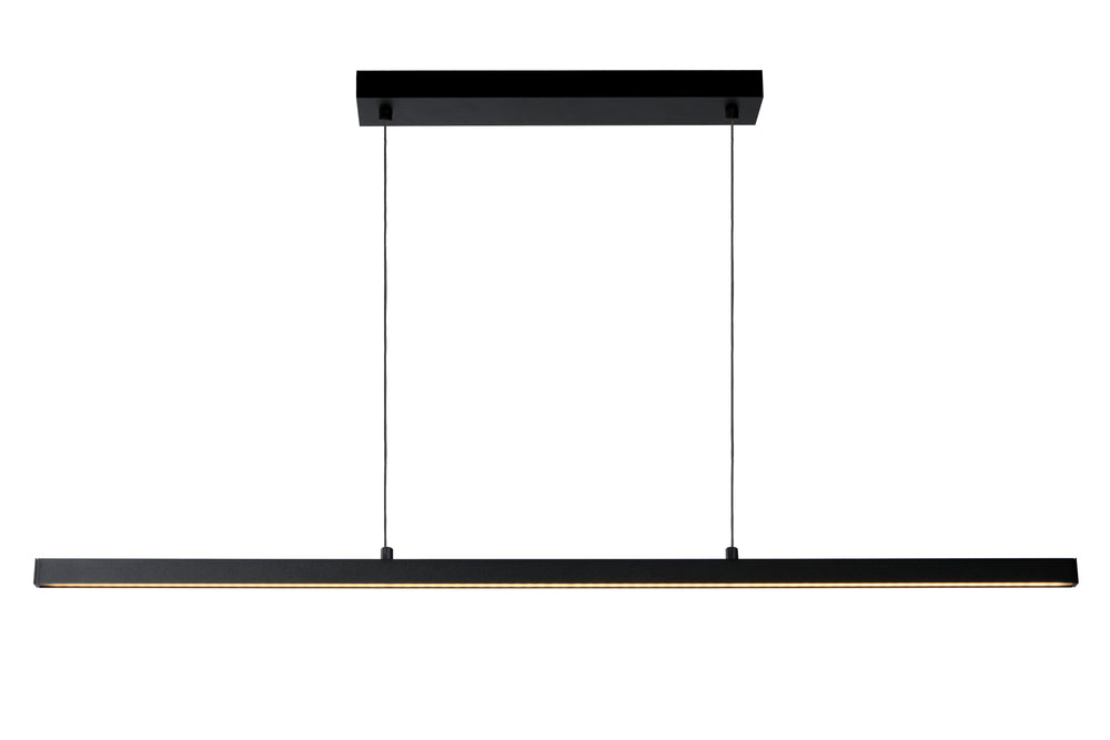 Lucide SIGMA lámpara colgante LED regulable 30W 230V 2700K 1711 lúmenes CRI 90 Negro diseño moderno IP20