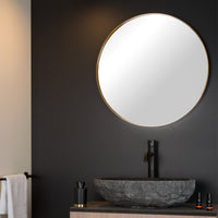 Lucide BRICE lámpara de techo LED para baño, redonda 8W regulable 3000K IP44 Negro Mate Ø117mm