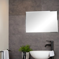 Lucide BRICE lámpara de techo LED para baño, regulable 8W 3000K, IP44, cuadrada de aluminio blanco 220-240V