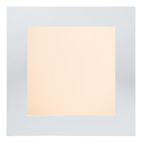 Lucide BRICE lámpara de techo LED para baño, regulable 15W 3000K, IP44, cuadrada acabado Blanco Mate