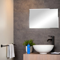 Lucide BRICE lámpara de techo LED para baño, regulable 15W 3000K, IP44, cuadrada acabado Blanco Mate