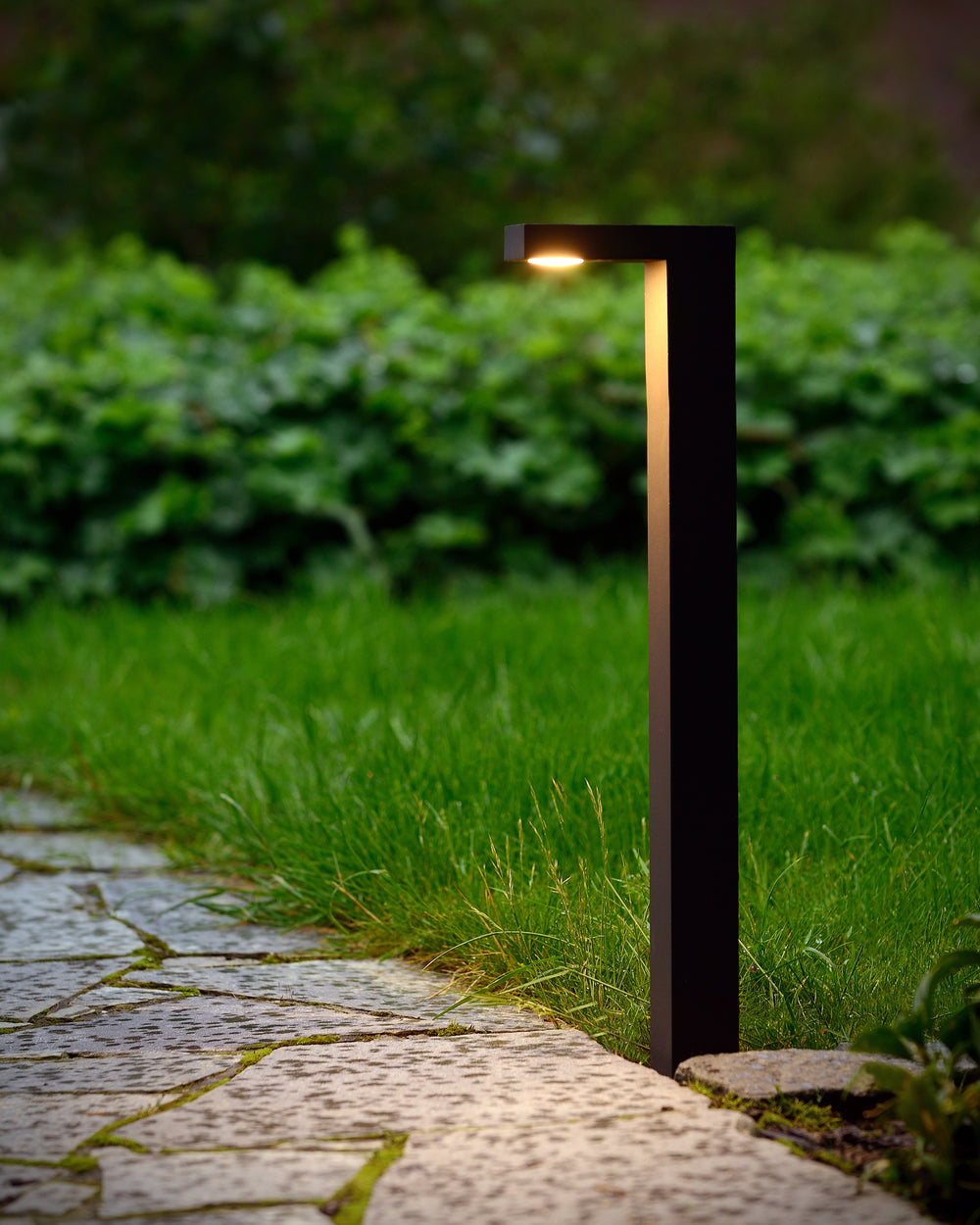 Lucide TEXAS luz de bolardo LED 7W 3000K IP54 Antracita exterior aluminio 220-240V 600mm iluminación moderna de jardín