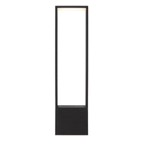 Lucide GOA luz de bolardo LED 10W 3000K IP54 Gris Oscuro iluminación exterior de jardín