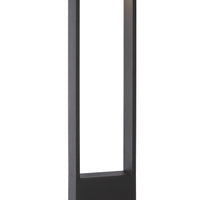 Lucide GOA luz de bolardo LED 10W 3000K IP54 Gris Oscuro iluminación exterior de jardín