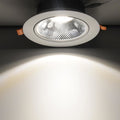 Foco empotrable LED regulable 7W reemplaza 70W 4000K blanco claro LCB