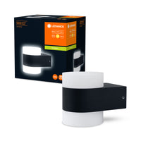 Ledvance ENDURA Style UpDown Puck Aplique de Pared LED 13W 3000K 980 lúmenes IP44 Gris Oscuro Exterior