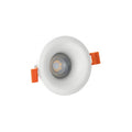 Foco empotrado Spectrum LED GU10 Blanco Japandi redondo 85MM IP20 250V cuerpo de aluminio corte 75MM