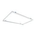 Panel LED LCB 120x30cm sistema de marco empotrado aluminio blanco IP20 220-240V AC